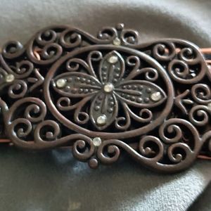 Beautiful belt, metal pieces, stretch belt